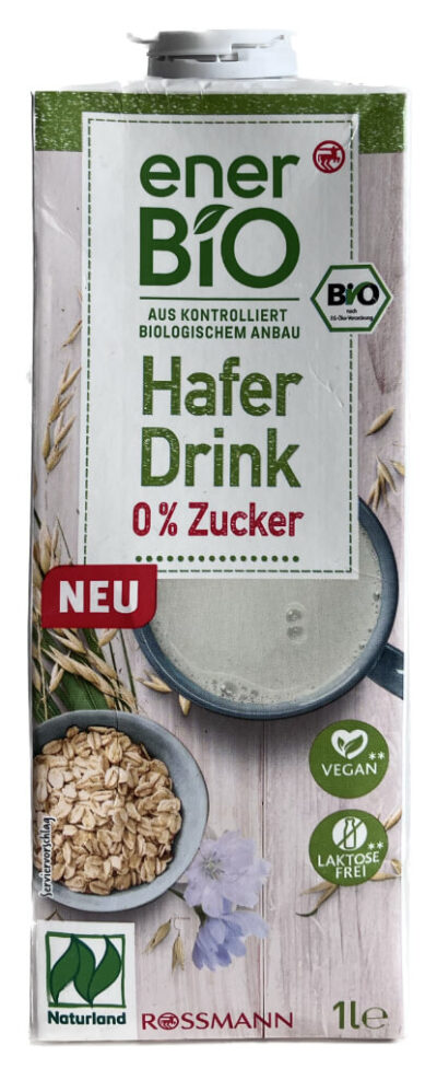 Rossmann enerBio Haferdrink 0% Zucker